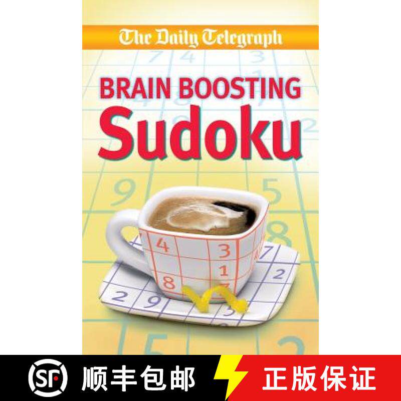 【3-4周达】Daily Telegraph Brain Boosting Sudoku [9781509893362]