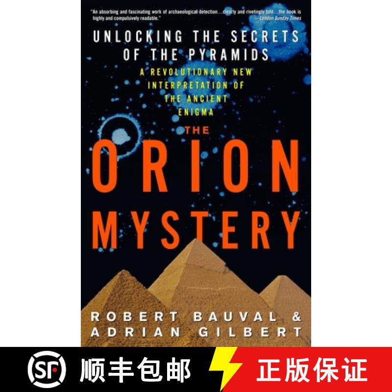 预订 The Orion Mystery: Unlocking the Secrets of the Pyramids [9780517884546]