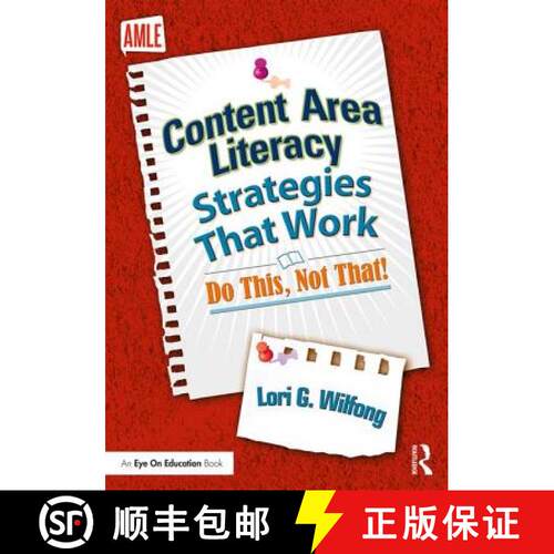 【3-4周达】Content Area Literacy Strategies That Work : Do This, Not That! [9780815375043]
