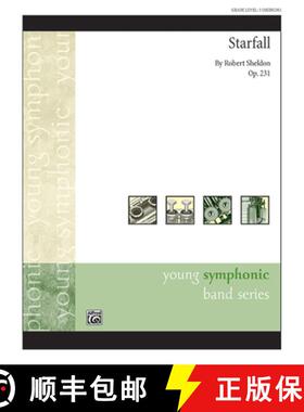 【3-4周达】Starfall: Conductor Score & Parts [9781470649500]