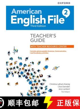 【3-4周达】American English File: Level 2: Teacher's Guide with Teacher Resource Center [9780194906418]