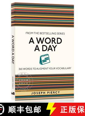 现货 每日一词 简装 A Word a Day: 365 Words to Augment Your Vocabulary [9781789293647]