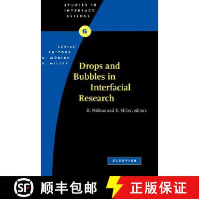 【3-4周达】精装 Drops and Bubbles in Interfacial Research: Volume 6 [9780444828941]