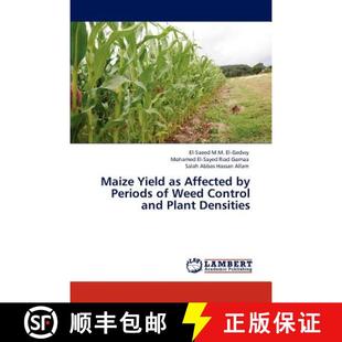 Affected Maize Densities 预订 Plant Yield Control Weed Periods 9783848424436 and