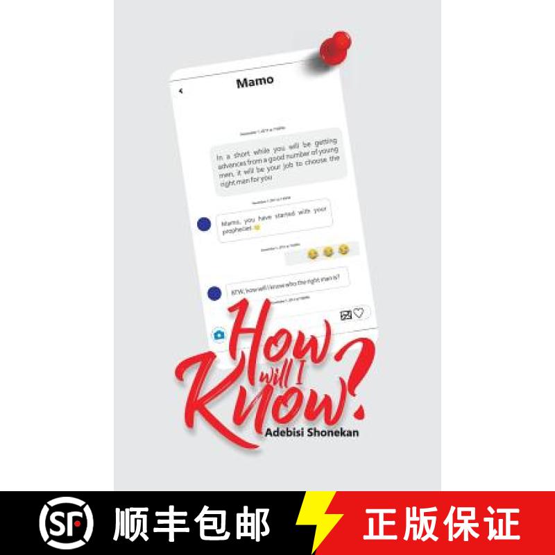 【3-4周达】How Will I Know?: A Daughter's Guide to Choosing a Life Partner [9789789678655]