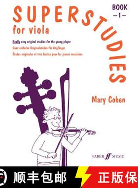 【3-4周达】Superstudies for Viola, Bk 1 [9780571514229]