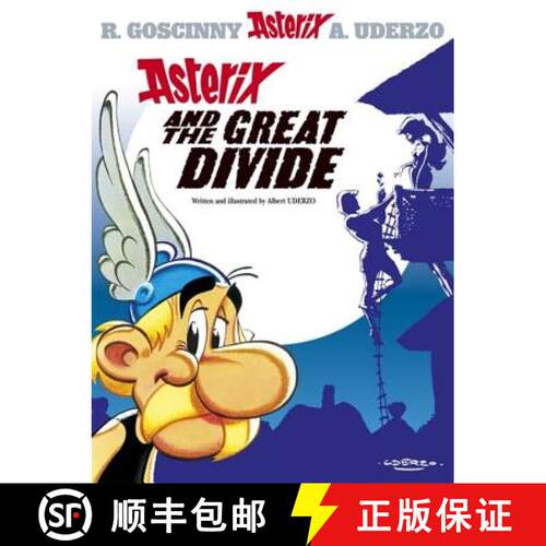 【3-4周达】精装 Asterix: Asterix and The Great Divide: Album 25 [9780752847122]