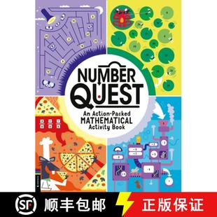 Activity 9781916763029 Number Action packed 4周达 Quest Book Mathematical