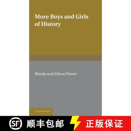 【3-4周达】More Boys and Girls of History [9780521236041]