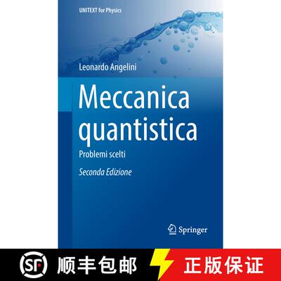 【3-4周达】精装 Meccanica Quantistica : Problemi Scelti (2a ed. 2018) [9788847039650]