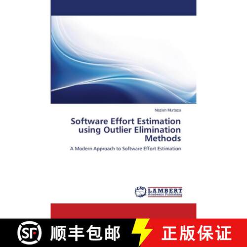 预订 Software Effort Estimation using Outlier Elimination Methods [9783659112355]