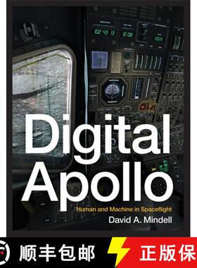 【3-4周达】Digital Apollo: Human and Machine in Spaceflight [9780262516105]