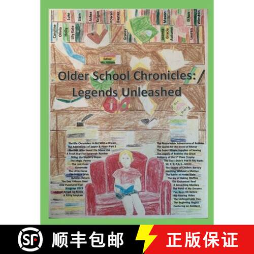 【3-4周达】The Older School Chronicles: Legends Unleashed [9781304240972]