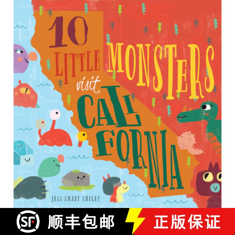 预订 10 Little Monsters Visit California, Second Edition: Volume 4 [9781641703161]