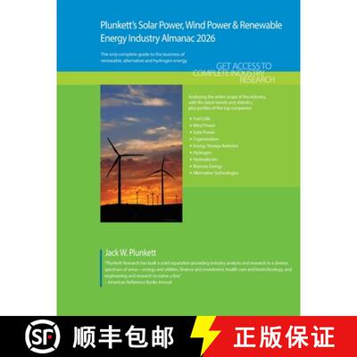 【3-4周达】Plunkett's Solar Power, Wind Power & Renewable Energy Industry Almanac 2026: Solar Power, ... [9781647880972]