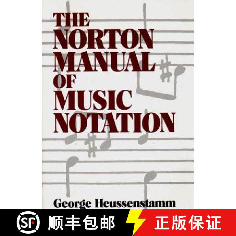 预订 Norton Manual of Music Notation [9780393955262]