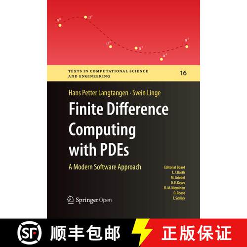 【3-4周达】Finite Difference Computing with PDEs : A Modern Software Approach (Softcover reprint of t... [9783319856667]