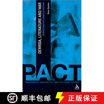 【3-4周达】精装 Derrida, Literature and War: Absence and the Chance of Meeting [9781847065520]