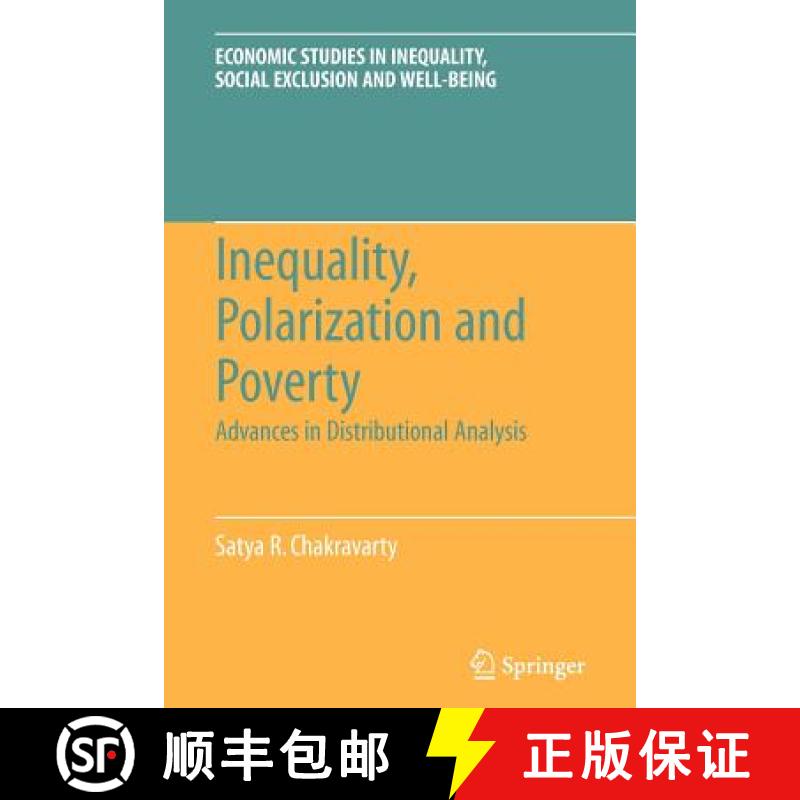 【3-4周达】Inequality, Polarization and Poverty : Advances in Distributional Analysis [9781441927163]