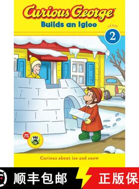 【3-4周达】Curious George Builds an Igloo (Cgtv Reader): A Winter and Holiday Book for Kids [9780544096660]