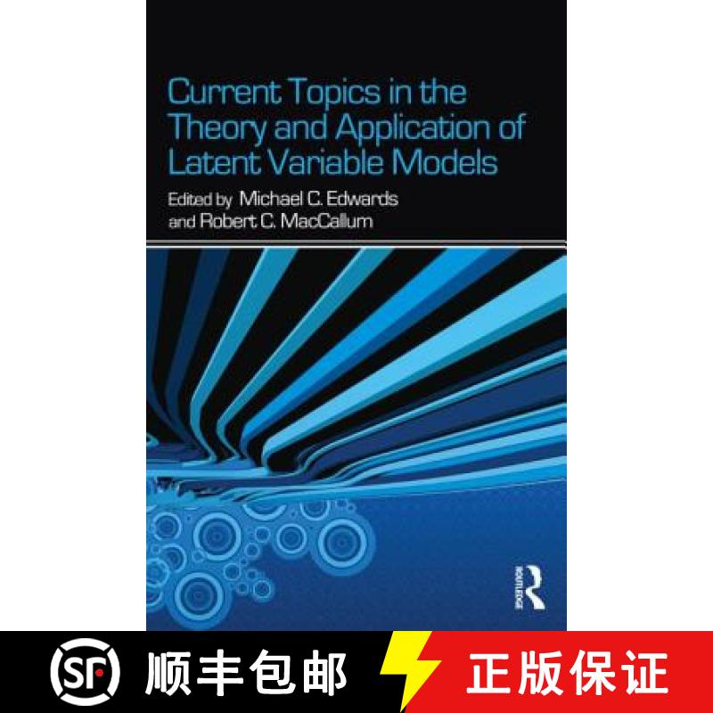 【3-4周达】Current Topics in the Theory and Application of Latent Variable Models [9780415637787]
