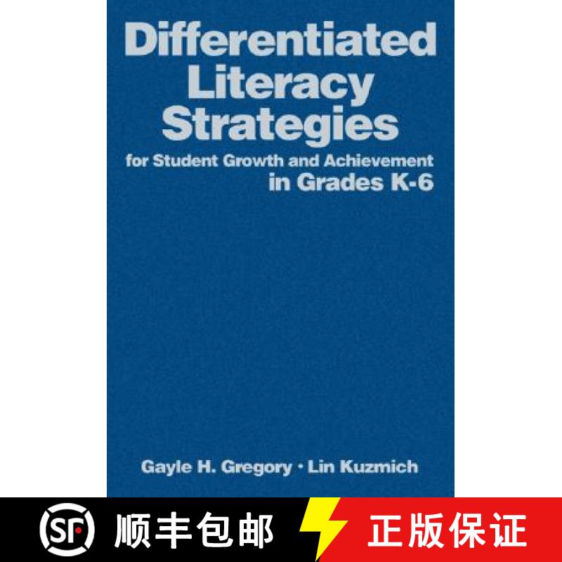 【3-4周达】Differentiated Literacy Strategies for Student Growth and Achievement in Grades K-6 [9780761988809]