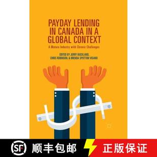 Chronic Canada 4周达 Payday Lending Context 9783030100285 Challenges with Industry Global Mature