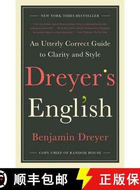 【3-4周达】Dreyer's English: An Utterly Correct Guide to Clarity and Style [9780812985719]