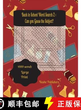 【3-4周达】Back to School Word Search Puzzles 2: A Fun Way to Sharpen Your Knowledge. Challenge Yours... [9781447739562]
