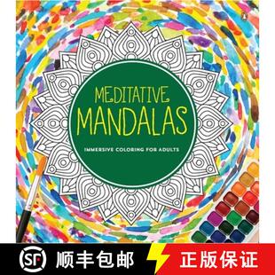 【3-4周达】Meditative Mandalas : Adult Coloring Book | Fun and Relaxing Mandala Designs for all Age G... [9789815233315]