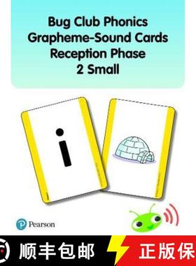 【3-4周达】Bug Club Phonics Grapheme-Sound Cards Reception Phase 2 (Small) [9781292439839]