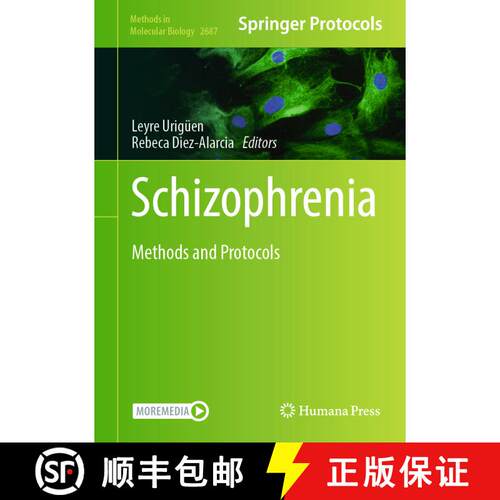 【3-4周达】精装 Schizophrenia : Methods and Protocols [9781071633069]