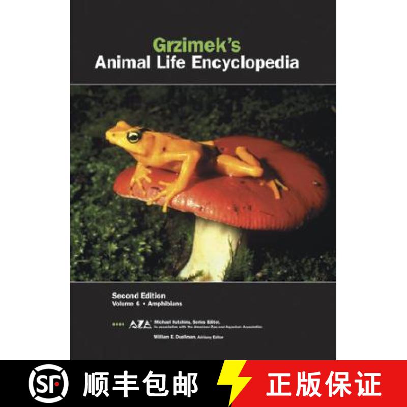 预订 Grzimek's Animal Life Encyclopedia, Volume 6: Amphibians (Edition: 2) (Edition: 2) (Edition: 2) ... [9780787657826]