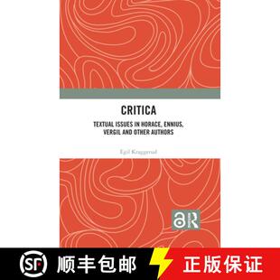 Critica 9780367543518 Authors Ennius 4周达 Vergil Issues Textual Other and Horace