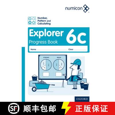 【3-4周达】Numicon: Number, Pattern and Calculating 6 Explorer Progress Book C (Pack of 30) [9780198305002]