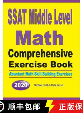 【3-4周达】SSAT Middle Level Math Comprehensive Exercise Book: Abundant Math Skill Building Exercises [9781646125852]