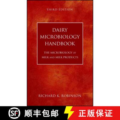 【3-4周达】精装 Dairy Microbiology Handbook, Third Edition: The Microbiology Of Milk And Milk Product... [9780471385967]