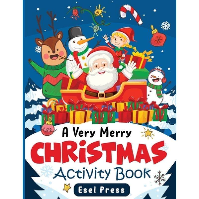 预订 a very merry christmas activity book. [9781716367885]