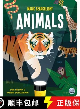 【3-4周达】Magic Searchlight - Animals [9781917082457]