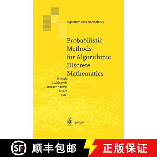 【3-4周达】Probabilistic Methods for Algorithmic Discrete Mathematics [9783642084263]