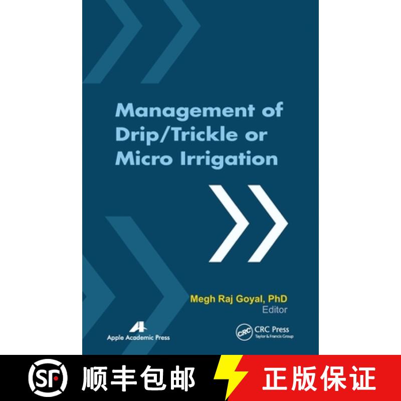 【3-4周达】Management of Drip/Trickle or Micro Irrigation [9781774632000]