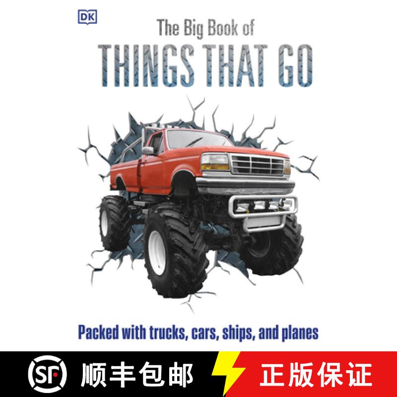 【3-4周达】The Big Book of Things That Go [9781465445094]