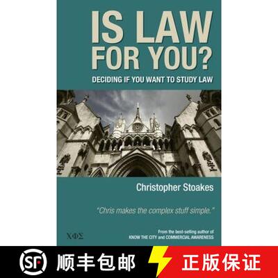 【3-4周达】Is Law for You?: Deciding If You Want to Study Law [9780957494626]