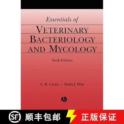 【3-4周达】Essentials Of Veterinary Bacteriology And Mycology, Sixth Edition [Wiley动物医学] [9780813811796]