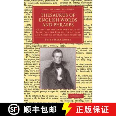 【3-4周达】Thesaurus of English Words and Phrases: Classified and Arranged so as to Facilitate the Ex... [9781108074179]
