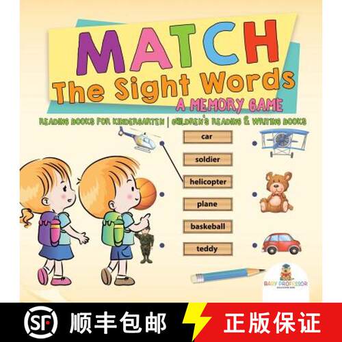 【3-4周达】Match The Sight Words : A Memory Game : Reading Books for Kindergarten | Children's Readin... [9781541925984]