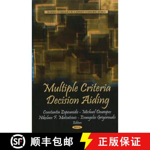 【3-4周达】精装 Multiple Criteria Decision Aiding [9781616682316]