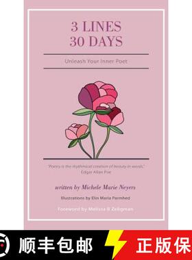 【3-4周达】3 Lines 30 Days: Unleash Your Inner Poet [9781989161265]