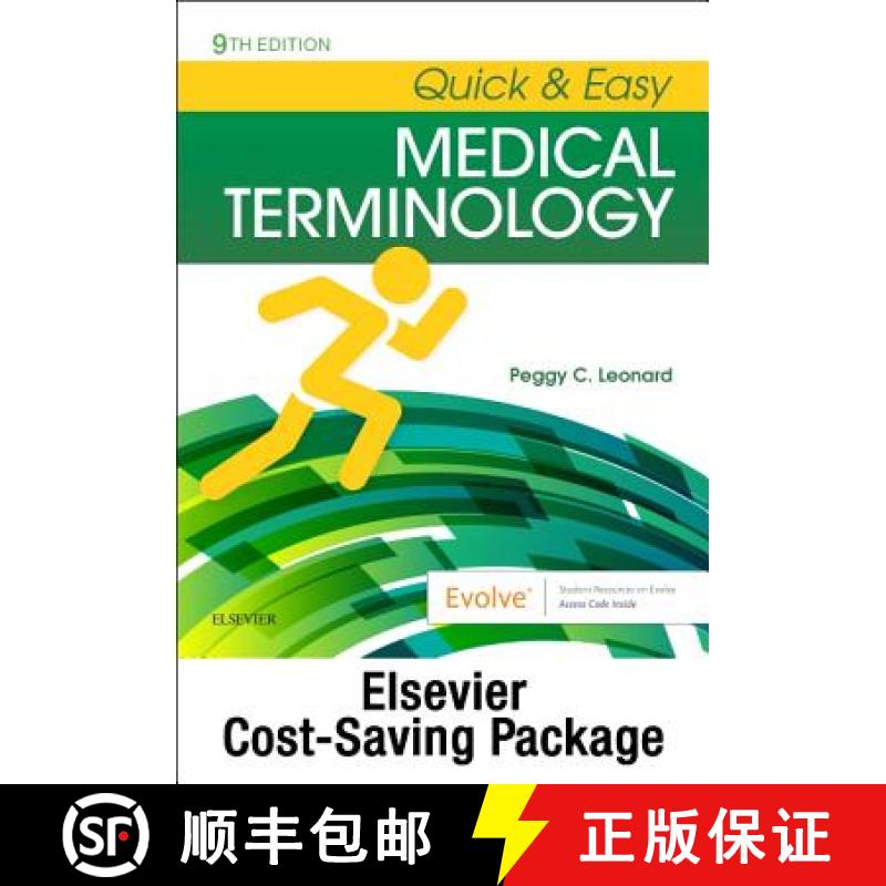 【3-4周达】Medical Terminology Online with Elsevier Adaptive Learning for Quick & Easy Medical Termin... [9780323554114]