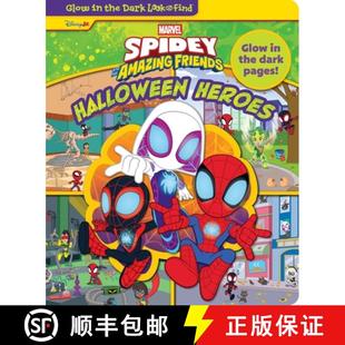 Glow Dark Marvel His Friends and Heroes Spidey 9798384600961 Loo... Disney 4周达 Halloween Junior the Amazing